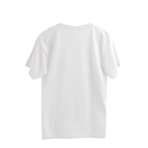 Skull Series Printed Oversized T-Shirt  - White, XXL