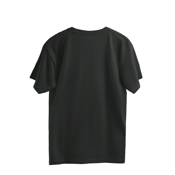 Falcon Series Printed Oversized  T-Shirt  - Black, L