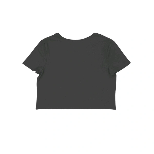 Crop Top In Black Colour - Black, S