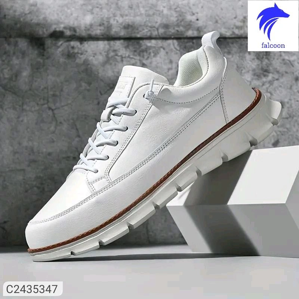 Comfortable Shoes For Men's  - White, 6