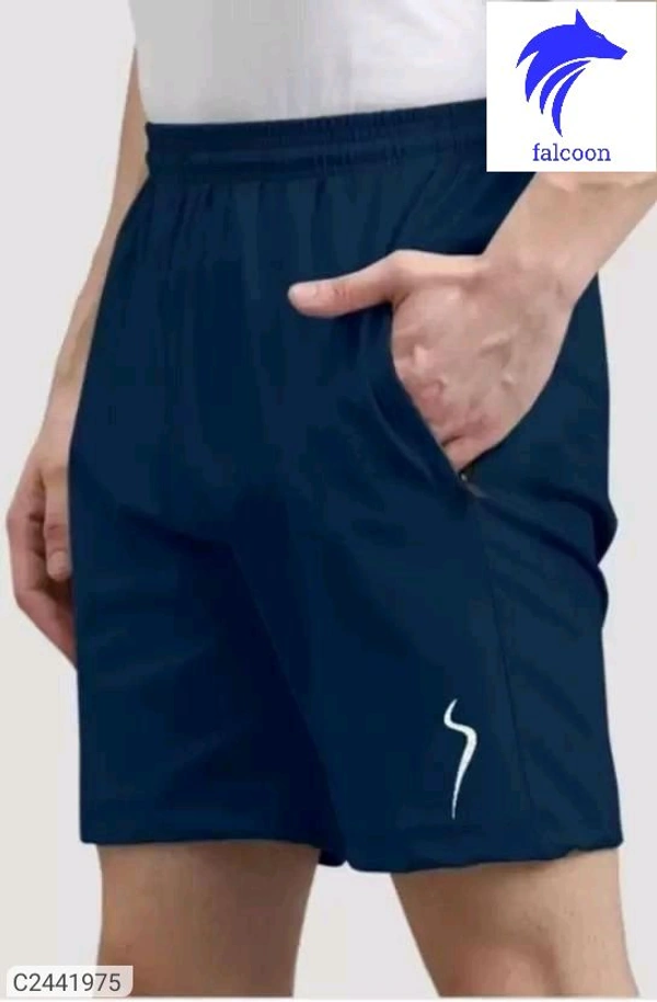 Combo Of 4 Strecheble Shorts Of Men - Black, M