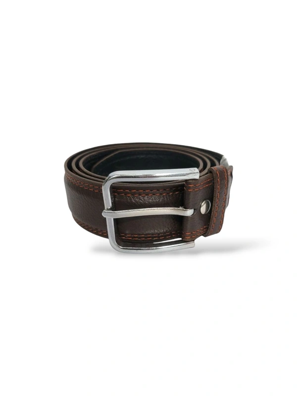 Men's Belt Texture - Morocco Brown
