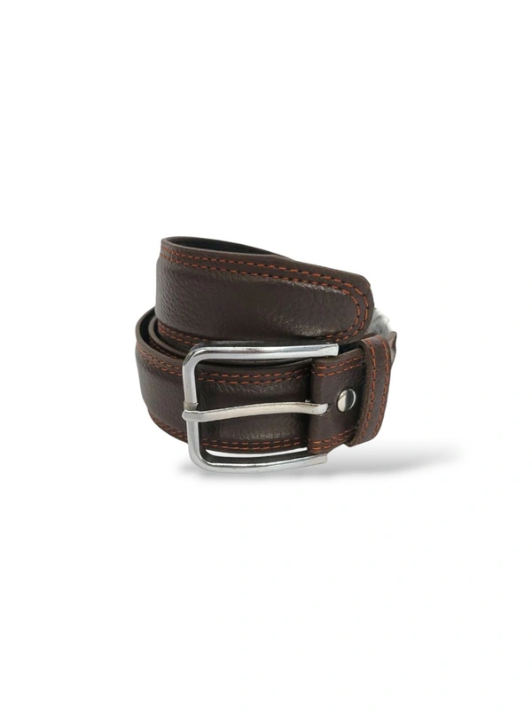 Men's Belt Texture - Morocco Brown