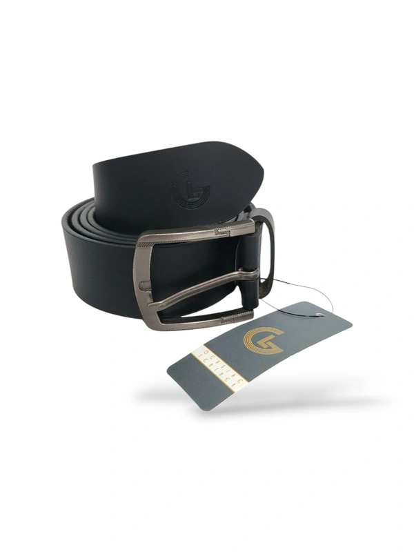 Men's Belt Original Leather  - Black