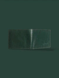 Arosoft men's faux leather wallet  - Green