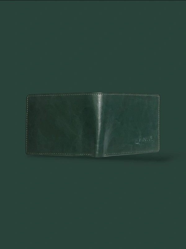 Arosoft men's faux leather wallet  - Green