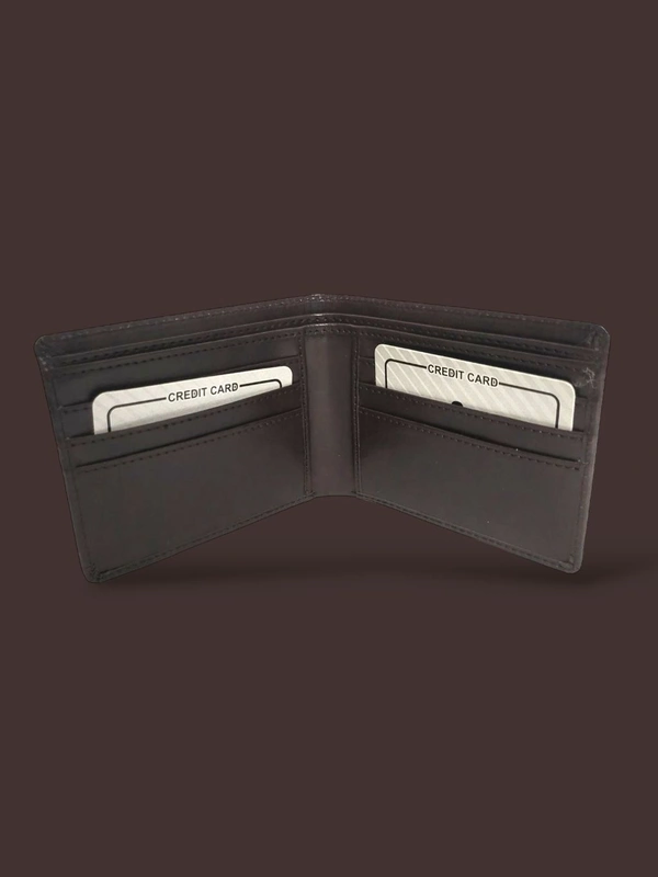 Arosoft men's faux leather wallet  - Brown