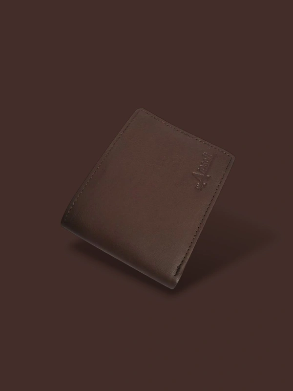 AROSOFT MEN'S ORIGINAL LEATHER WALLET - Dark brown