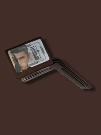 AROSOFT MEN'S ORIGINAL LEATHER WALLET - Dark brown
