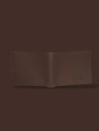 AROSOFT MEN'S ORIGINAL LEATHER WALLET - Dark brown