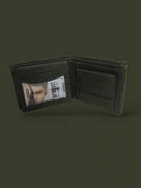 AROSOFT MEN'S ORIGINAL LEATHER WALLET - Lunar Green