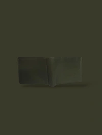 AROSOFT MEN'S ORIGINAL LEATHER WALLET - Lunar Green