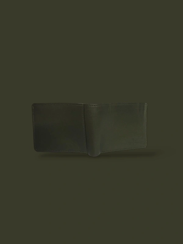 AROSOFT MEN'S ORIGINAL LEATHER WALLET - Lunar Green