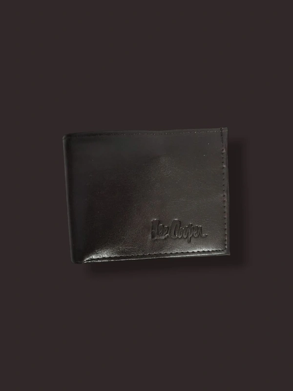 LEECOOPER MEN'S LEATHER WALLET - Dark brown