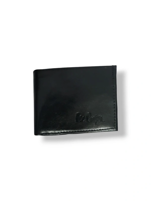 LEECOOPER MEN'S LEATHER WALLET - Black