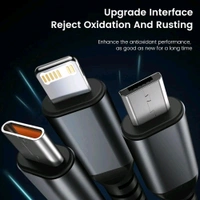 3 In 1 Charging Cable 100W