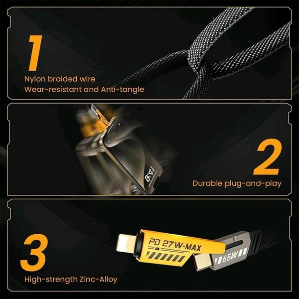 4 In 1 Charging cable 65W