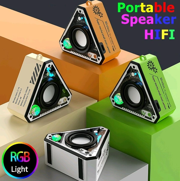 RGB Light Speaker - White