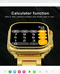 Golden Smartwatch