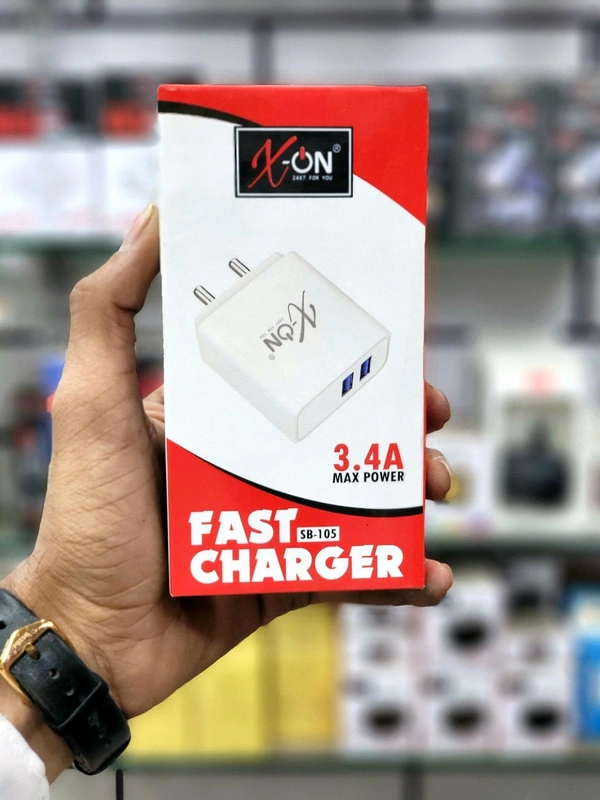 X-ON 3.4a Charger With Type-C Cable