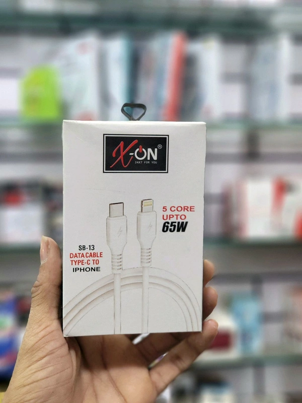 X-ON TYPE-C To IPhone Cable 65W