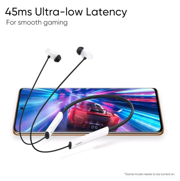 Realme Wireless 3 Neckband 99% Original  - White