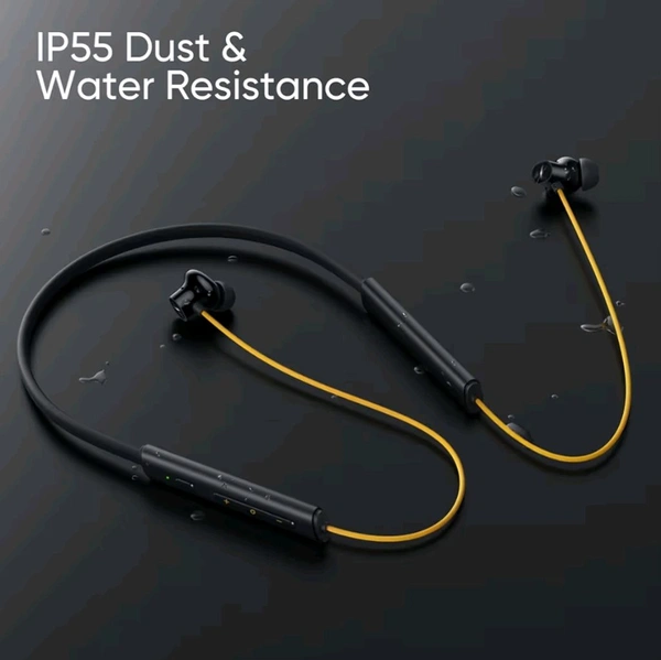 Realme Wireless 3 Neckband 99% Original  - Yellow