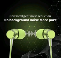 Boat Transparent Neckband Bluetooth - Screamin' Green