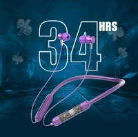 Boat Transparent Neckband Bluetooth - Electric Violet
