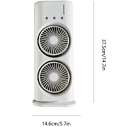 Portable Mini Air Cooler Fan, Glorial Star Double-Ended Spray
Cooling Fan with Mist Humidifier