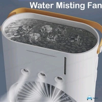 Portable Mini Air Cooler Fan, Glorial Star Double-Ended Spray
Cooling Fan with Mist Humidifier