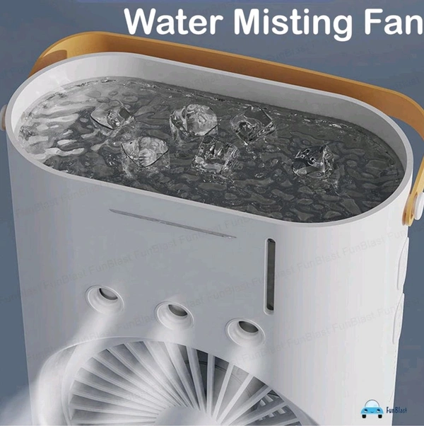 Portable Mini Air Cooler Fan, Glorial Star Double-Ended Spray
Cooling Fan with Mist Humidifier