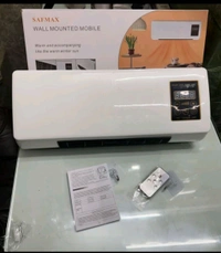 Mini Wall Mounted Air Conditioner (Heat Fan) Portable Air Conditioner Wall Mounted AC Fan with Digital Display