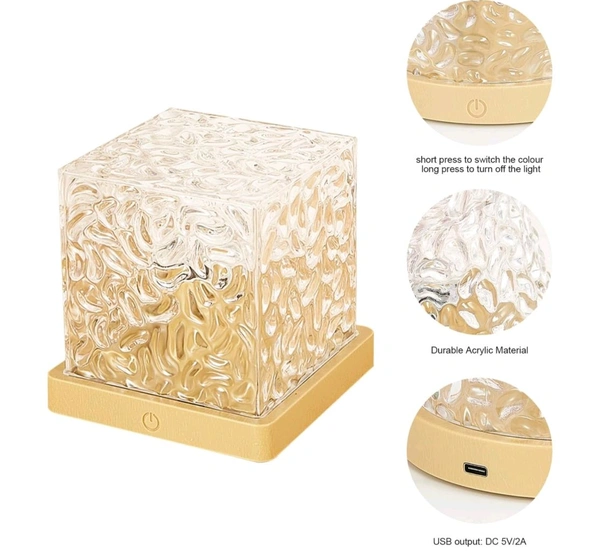dynamic Water Pattern Light Lamp USB