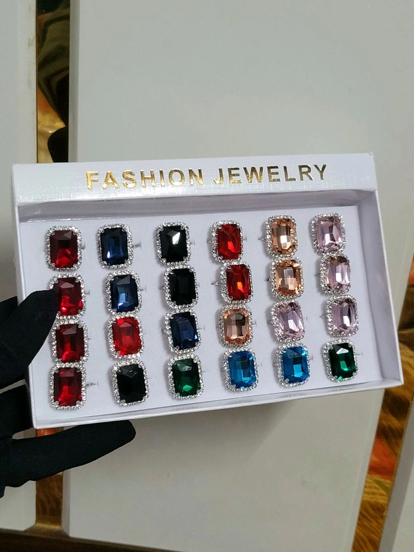 Alloy Ring For Women - Red