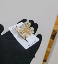 New Cute Stone Studded Butterfly Designed Hair Clip