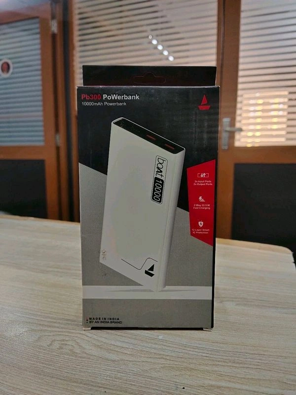 10,000 Mah Power Bank Original With 6 Month Warranty - Boat