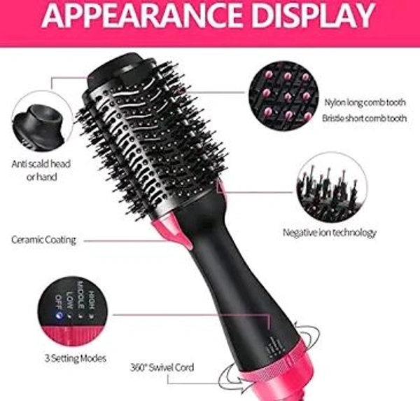 one step hair Dryer And styler Electric Hair Brush