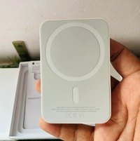 5000 mAh Magnetic Magsafe | 15W Fast Wireless Charging (White)