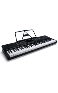 JUAREZ Octavé JRK660 61-Key Electronic Teaching Keyboard Piano with LED Display | Adapter | Key Note Stickers |Music Sheet Stand| 200 Rhythms | 200 Timbres |40 Demos|USB Output|8 Percussions, With MIC