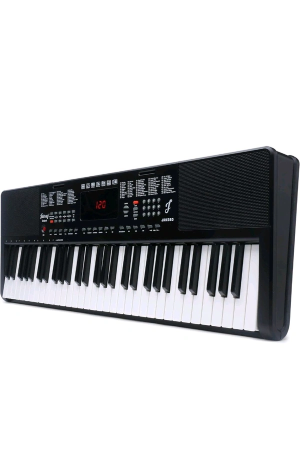JUAREZ Octavé JRK660 61-Key Electronic Teaching Keyboard Piano with LED Display | Adapter | Key Note Stickers |Music Sheet Stand| 200 Rhythms | 200 Timbres |40 Demos|USB Output|8 Percussions, With MIC