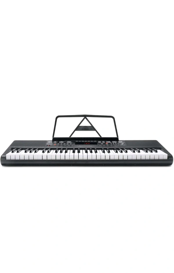 JUAREZ Octavé JRK660 61-Key Electronic Teaching Keyboard Piano with LED Display | Adapter | Key Note Stickers |Music Sheet Stand| 200 Rhythms | 200 Timbres |40 Demos|USB Output|8 Percussions, With MIC