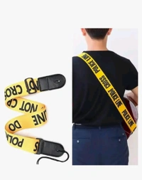 FLARE Guitar Strap for Acoustic Adjustable Buckle Electric Guitar Strap Polyester Guitar Belt For Acoustic/Bass/Electric Guitar with 5 Picks
