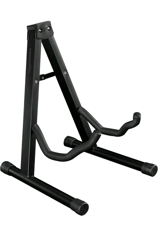 Electric, Bass, Acoustic Guitar Folding Stand - Black