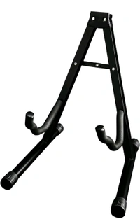 Electric, Bass, Acoustic Guitar Folding Stand - Black