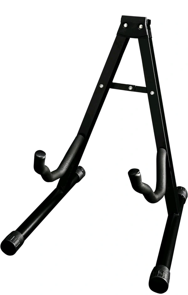 Electric, Bass, Acoustic Guitar Folding Stand - Black