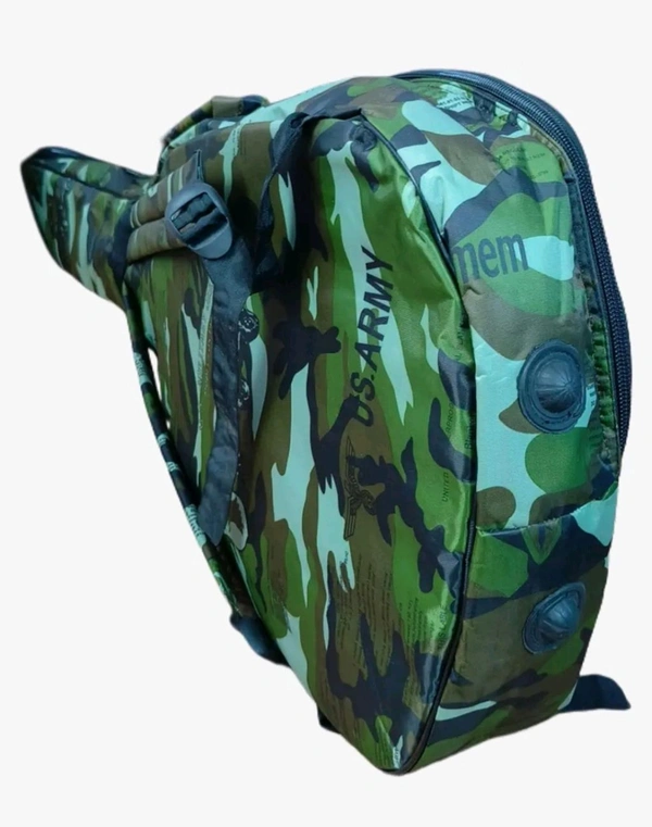 FLARE Heavy Padded Army Print Guitar Bag with Single Big Pocket