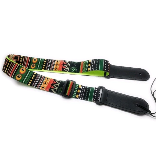 FLARE Adjustable designer Guitar Strap Belt, printed designer belt for Electric Guitar Belt for Acoustic Guitar Bass Guitar Classic Guitar
