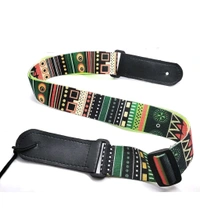 FLARE Adjustable designer Guitar Strap Belt, printed designer belt for Electric Guitar Belt for Acoustic Guitar Bass Guitar Classic Guitar

