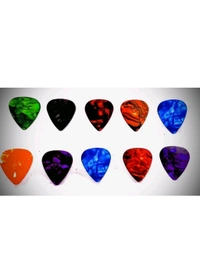 Flare Colorful Celluloid Guitar Picks Plectrums for Guitar, Ukulele 0.46mm Pack of 10
55%
off
